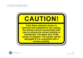 47 /
GE /
February 11, 2010
Flame Detector
 