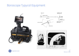 7 /
GE /
February 11, 2010
Boroscope Typycal Equipment
 