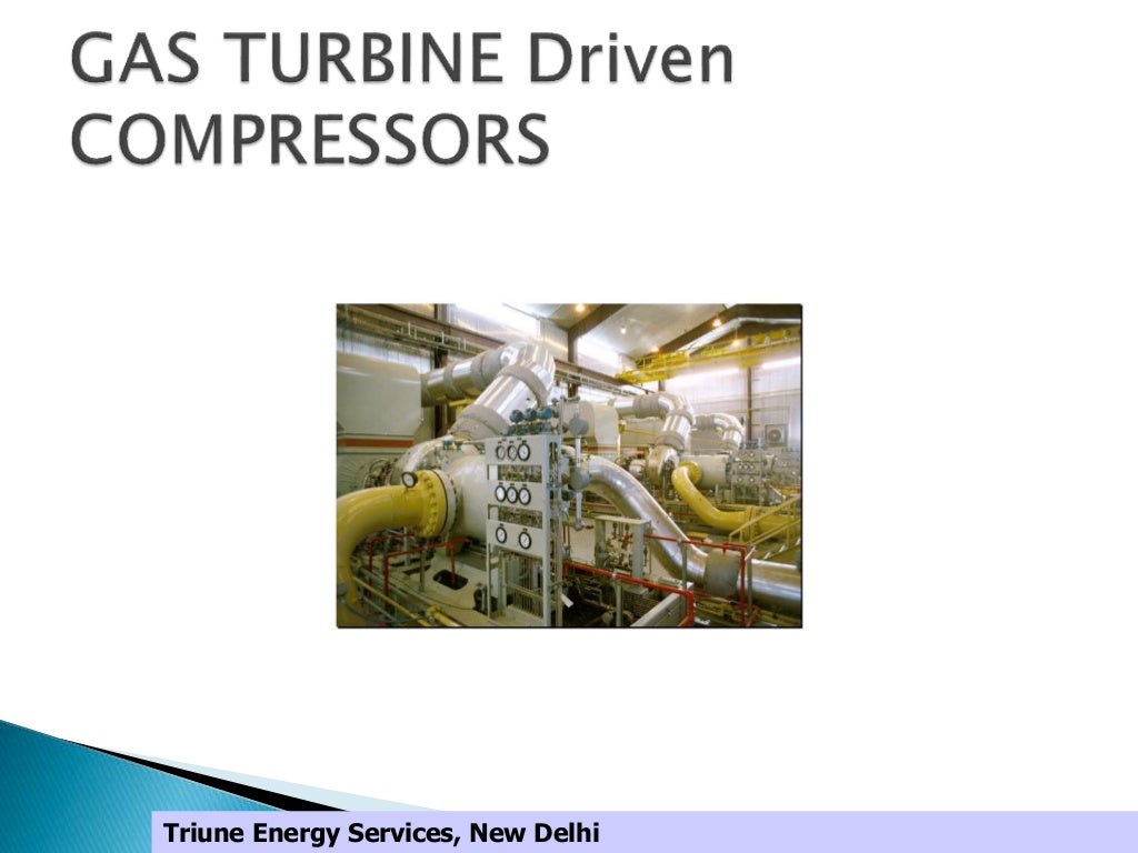 Gas turbine driven compressors