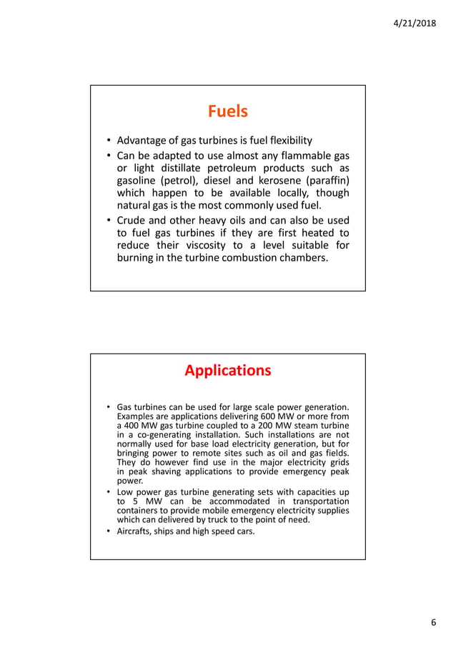 Gas Turbine Power Plant Pdf