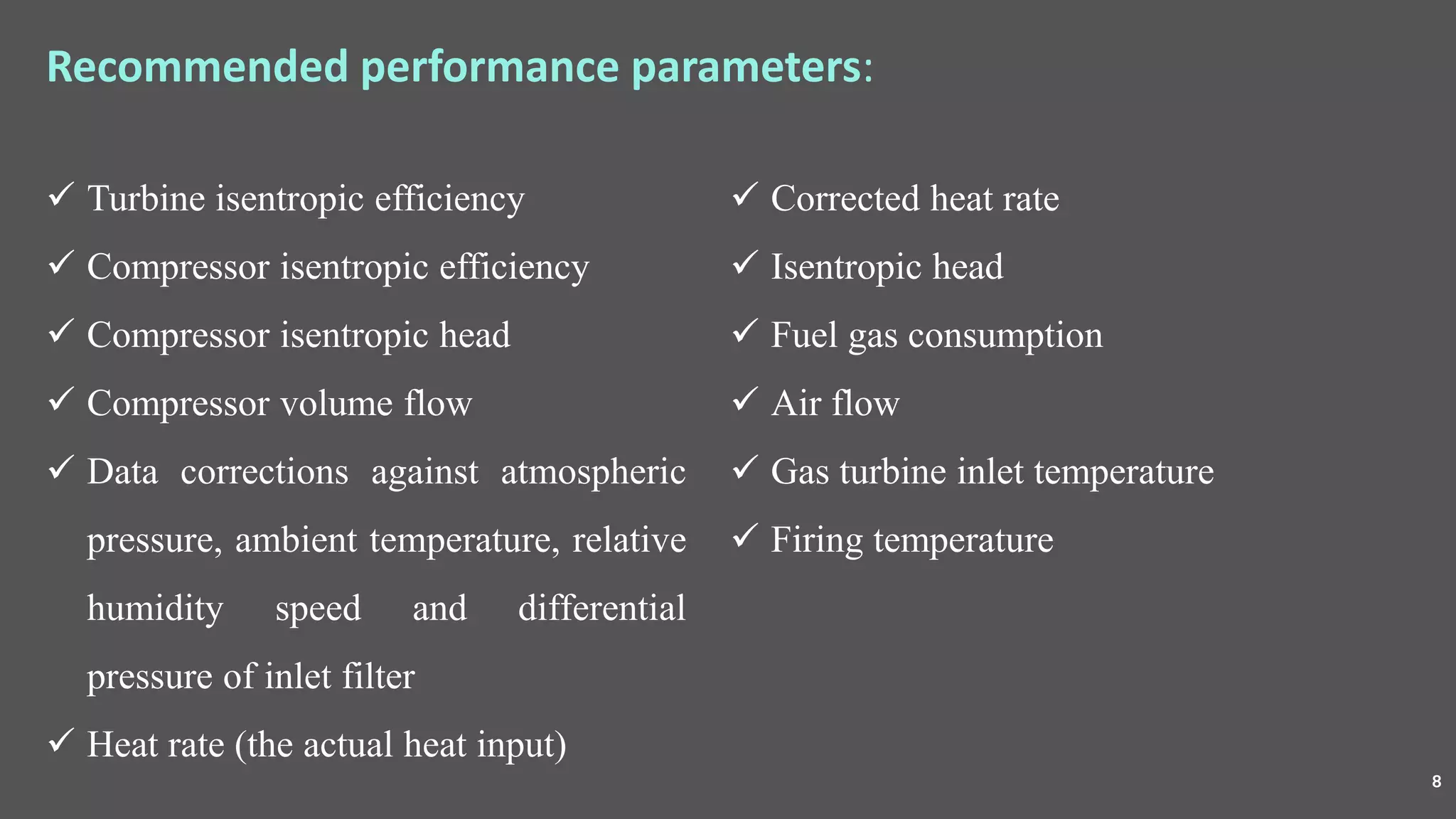Condition based Monitoring for gas turbines | PPTX