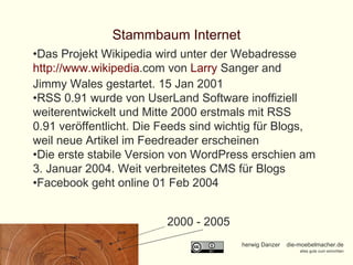 Gastvorlesung Web2 0 2010