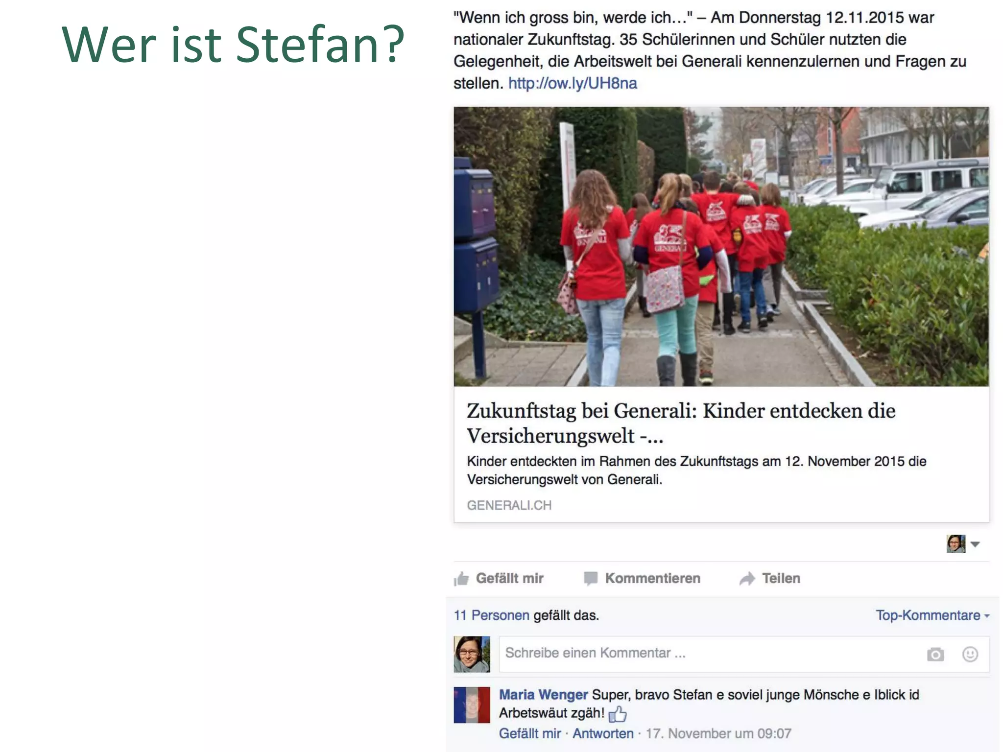 Wer	ist	Stefan?		
31
 