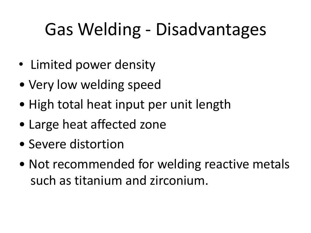 Gas welding