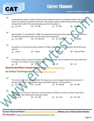 Gat sample-test-02 | PDF