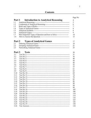Gat analytical reasoning | PDF