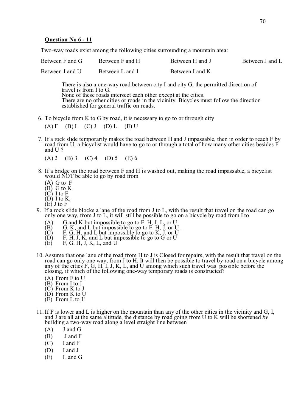 Gat analytical reasoning