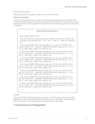 Gate-Level Simulation Methodology Improving Gate-Level Simulation ...