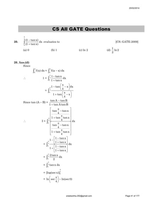 Gate maths | PDF