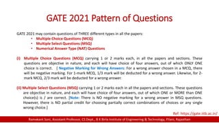 GATE 2021 Exam Information | PDF