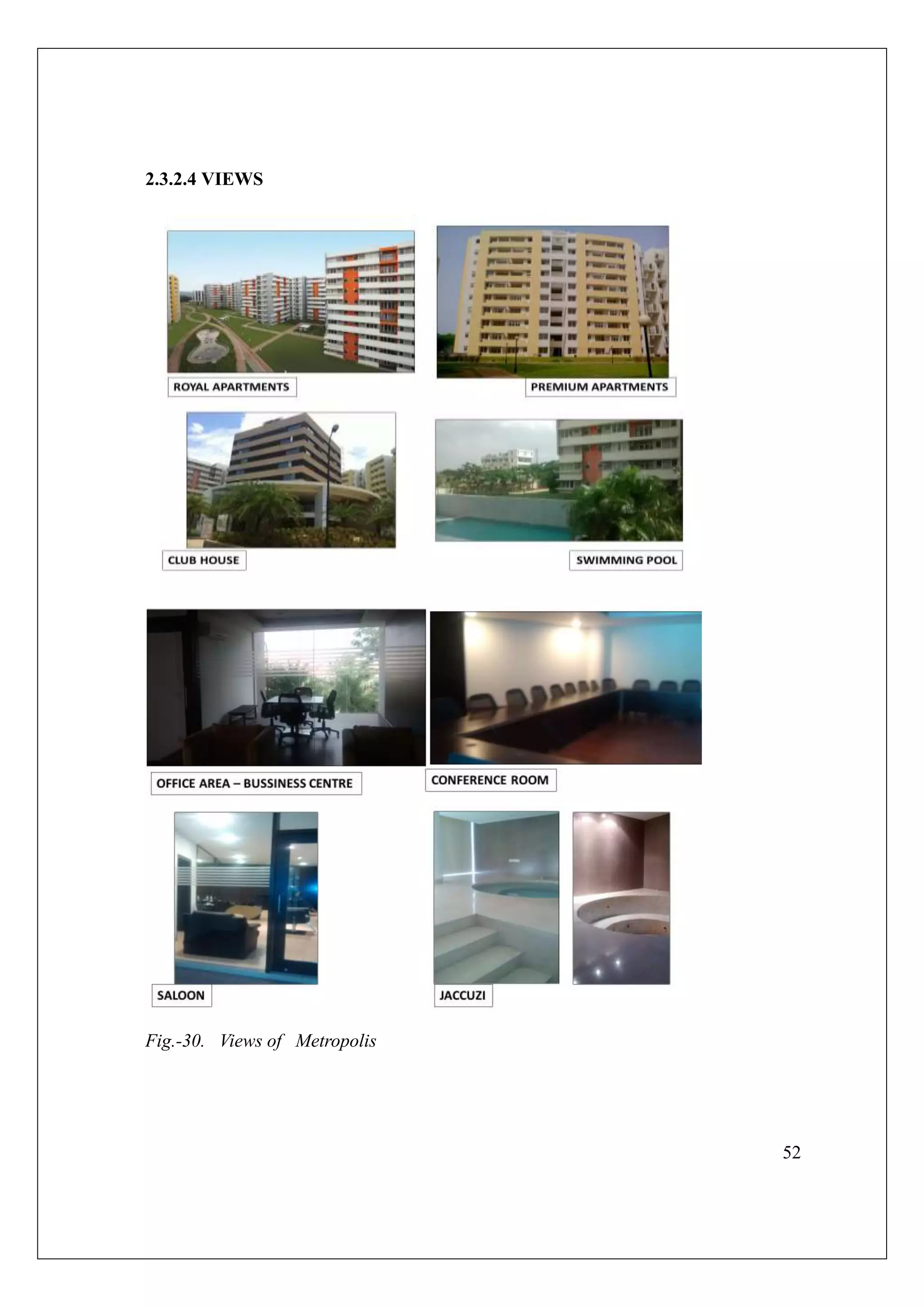 52
2.3.2.4 VIEWS
Fig.-30. Views of Metropolis
 