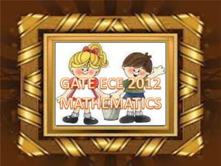 Gateece2012q7mathematics