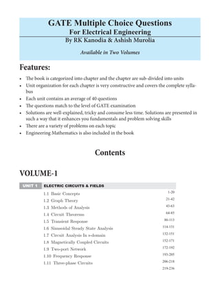 Gate ee 2007 with solutions