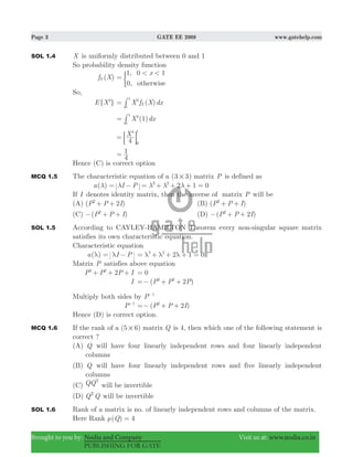 Gate ee 2008 with solutions | PDF
