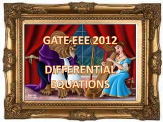 Gateeee2012q45differentialequations