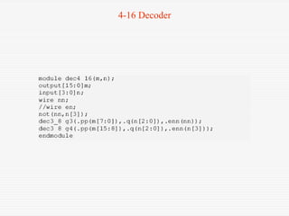 Gate Level Modelling and verilog coding.ppt