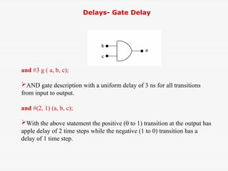 Gate Level Modelling and verilog coding.ppt