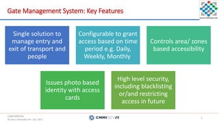 Gate Management Solution | PPT