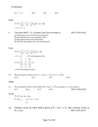 Gate mathematics chapter wise all gate questions of all branch | PDF