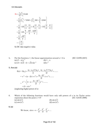 Gate mathematics chapter wise all gate questions of all branch | PDF