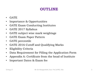 Gate orientation program 2018 | PPTX