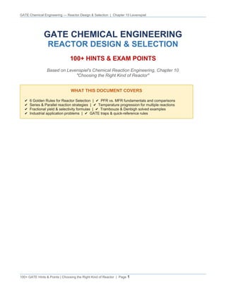 Comprehensive Guide to Reactor Design & Selection for Chemical ...