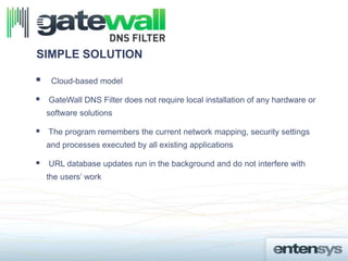 GateWall DNS Filter | PPTX