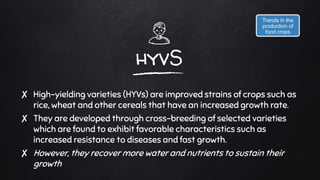 Hyv Programme Gateway 2 trends and challenges in the production of food crops | PPTX
