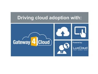 Powered by:
Powered by:
Driving cloud adoption with:
 