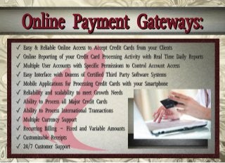 Online Payment Gateways