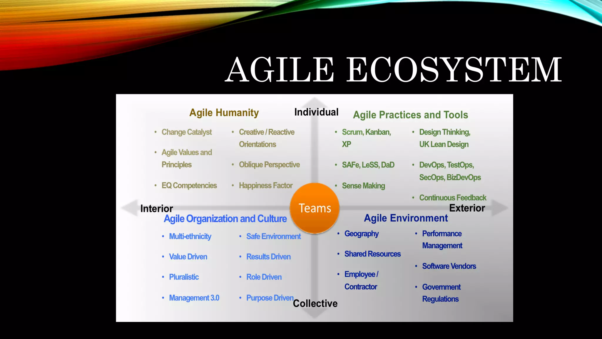 AGILE ECOSYSTEM
 