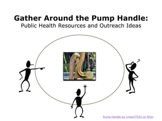 Gather Around the Pump Handle:Public Health Resources and Outreach Ideas Pump Handle by cindy47542 on flickr 
