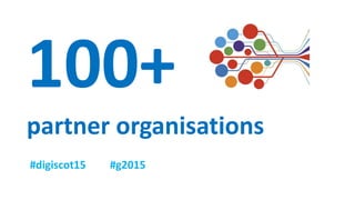 partner organisations
100+
 
