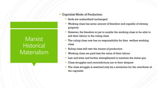 Upper Class Ruling Working Class Socialist Theory of Social Justices | PDF