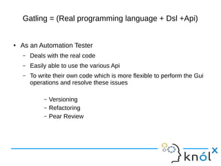Performance Test Automation With Gatling | ODP