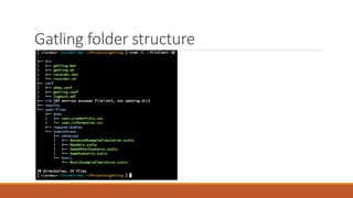 Gatling folder structure
 
