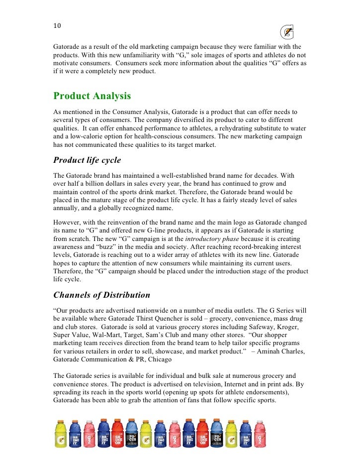 gatorade marketing campaign analysis rebranding g marketing campaign analysis template