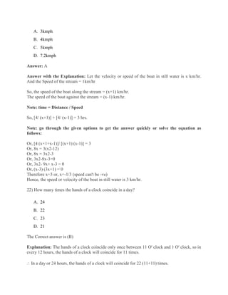 Comprehensive GAT Quantitative Ability Practice Questions and Solutions ...