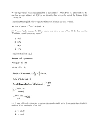 Comprehensive GAT Quantitative Ability Practice Questions and Solutions ...