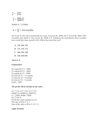 Comprehensive GAT Quantitative Ability Practice Questions and Solutions ...
