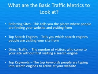 Google Analytics Basics