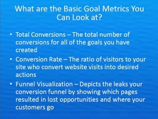 Google Analytics Basics