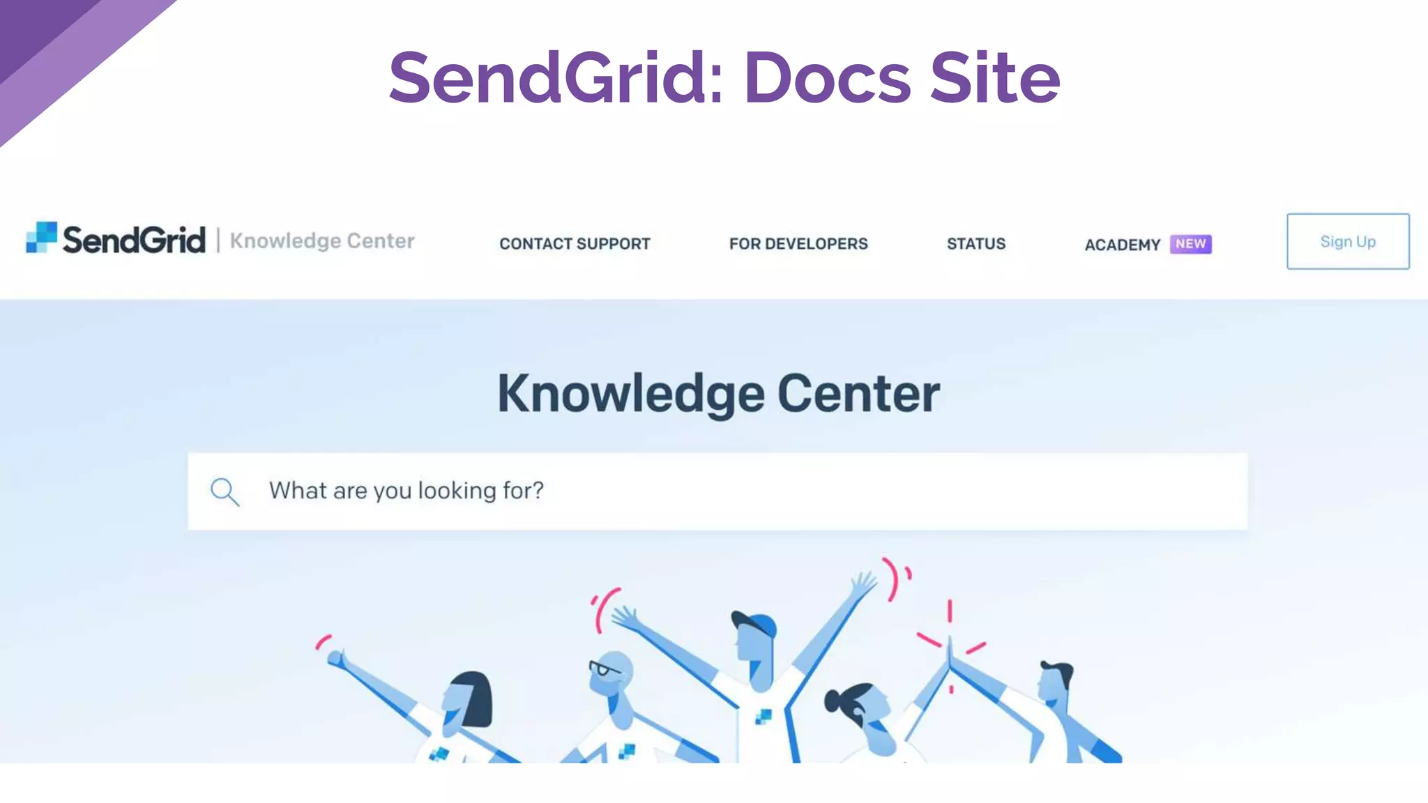 SendGrid: Docs Site
 