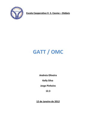 GATT e a OMC