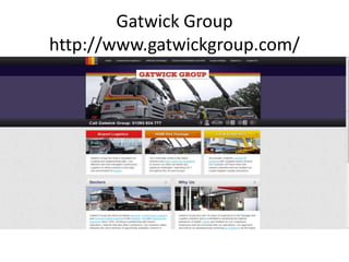 Gatwick Group
http://www.gatwickgroup.com/
 