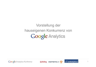 Vorstellung der
hauseigenen Konkurrenz von




                             5
 