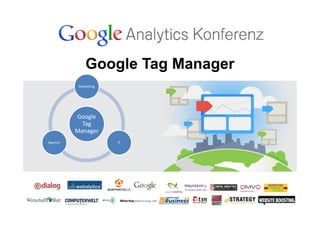 Google Tag Manager
           Marketing




          Google
            Tag
          Manager
Agentur                IT
 