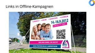 Links in Offline-Kampagnen
 