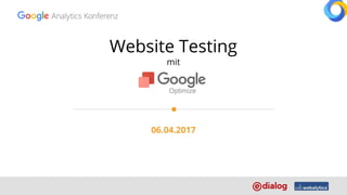 Website Testing
mit
06.04.2017
 