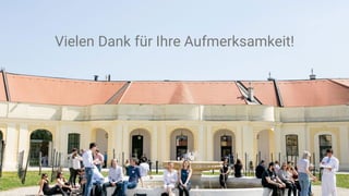 Vielen Dank für Ihre Aufmerksamkeit!
 